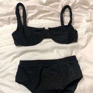 Black TJ Swim Estelle Bikini Set